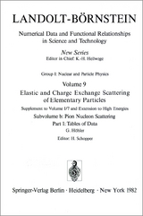 Tables of Data / Tabellen der Daten - G. H&ouml;hler