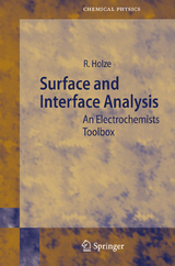 Surface and Interface Analysis - Rudolf Holze