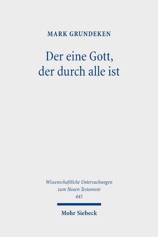 Der eine Gott, der durch alle ist