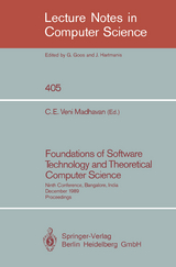 Foundations of Software Technology and Theoretical Computer Science - 
