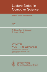 VDM '88. VDM - The Way Ahead - 
