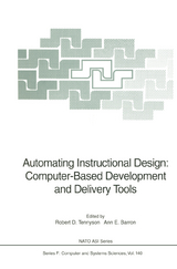 Automating Instructional Design: Computer-Based Development and Delivery Tools - 