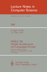PARLE '89 - Parallel Architectures and Languages Europe - 