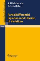Partial Differential Equations and Calculus of Variations - 