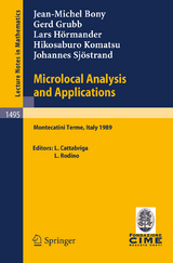 Microlocal Analysis and Applications - 
