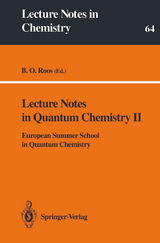 Lecture Notes in Quantum Chemistry II - 