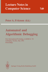 Automated and Algorithmic Debugging - 