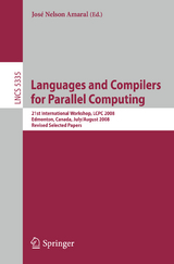Languages and Compilers for Parallel Computing - 