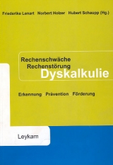 Rechenschw&auml;che - Rechenst&ouml;rung - Dyskalkulie - 