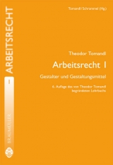 Arbeitsrecht I - Tomandl, Theodor; Tomandl, Theodor; Schrammel, Walter