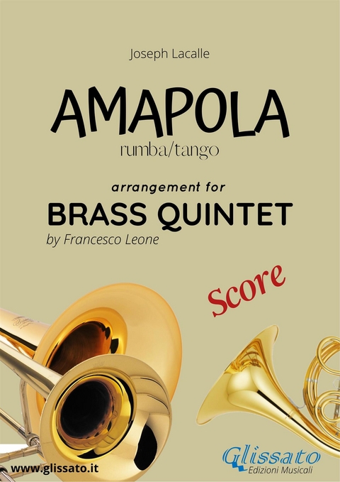 Amapola - Brass Quintet - score - Joseph Lacalle