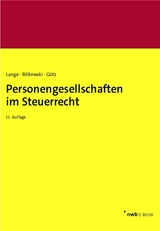 Personengesellschaften im Steuerrecht - Andrea Bilitewski, Hellmut G&ouml;tz