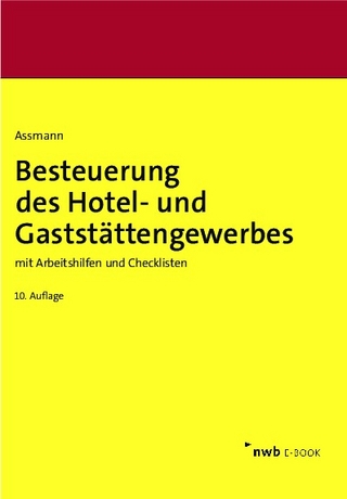 Besteuerung des Hotel- und Gaststättengewerbes