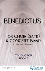 Benedictus - Choir & Concert Band (score) - Wolfgang Amadeus Mozart, Giuseppe Lotario