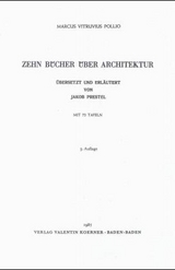 Vitruv: Zehn B&uuml;cher &uuml;ber Architektur - Marcus Vitruvius Pollio