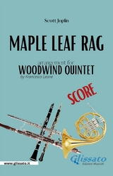 Maple Leaf Rag - Woodwind Quintet (score) - Scott Joplin, Francesco LEONE