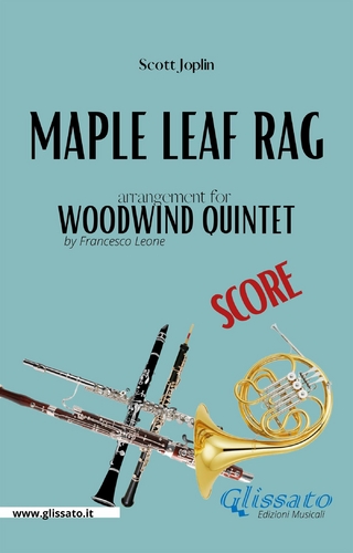 Maple Leaf Rag - Woodwind Quintet (score)