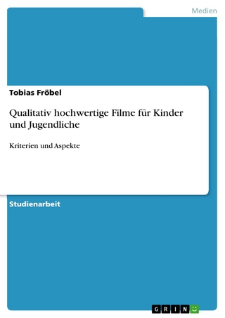 Qualitativ hochwertige Filme für Kinder und Jugendliche