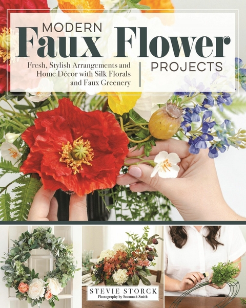 Modern Faux Flower Projects - Stevie Storck
