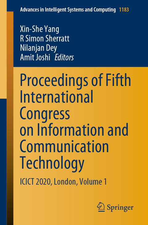 Proceedings of Fifth International Congress on Information and Communication Technology - 