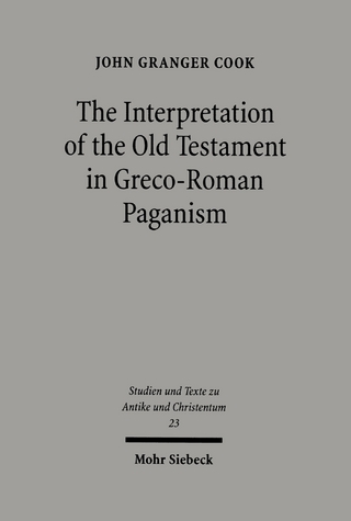 The Interpretation of the Old Testament in Greco-Roman Paganism