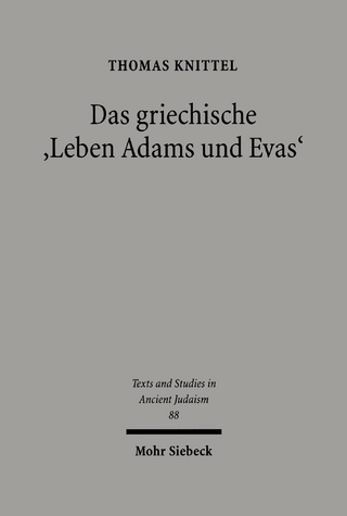 Das griechische 'Leben Adams und Evas'