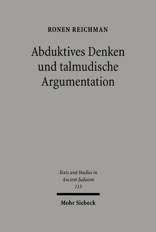 Abduktives Denken und talmudische Argumentation