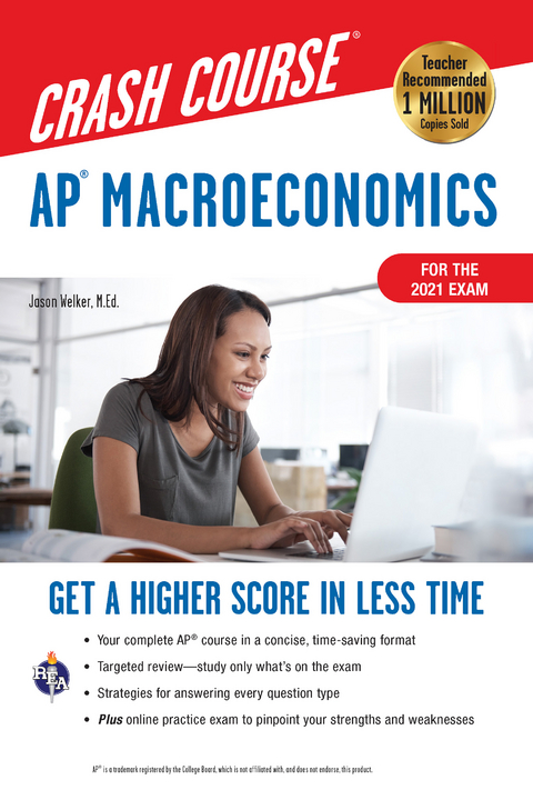 AP&reg; Macroeconomics Crash Course, Book + Online - Jason Welker