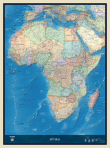 COLUMBUS Kontinentkarte AFRIKA