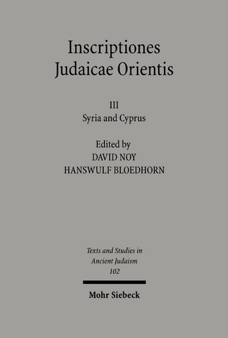 Inscriptiones Judaicae Orientis