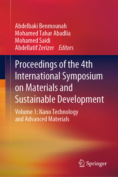 Proceedings of the 4th International Symposium on Materials and Sustainable Development - 
