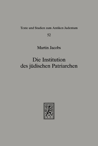 Die Institution des jüdischen Patriarchen