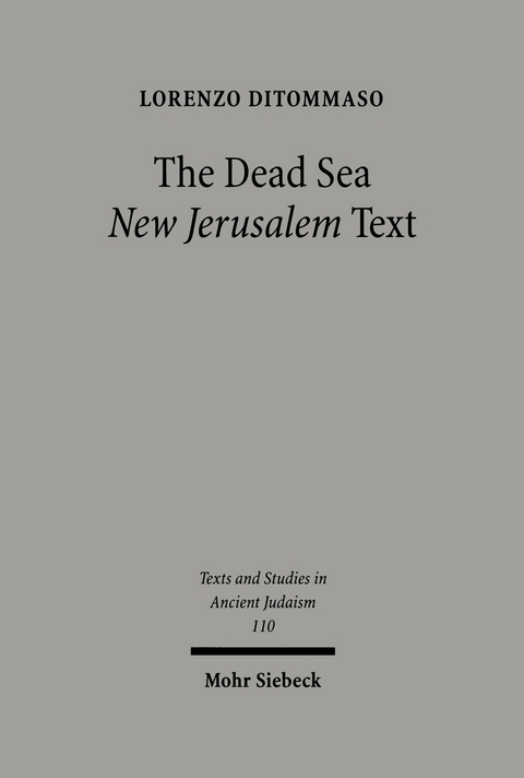 The Dead Sea 'New Jerusalem' Text -  Lorenzo DiTommaso