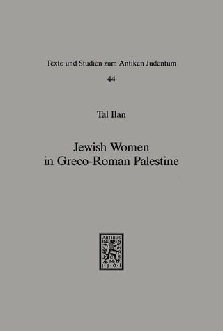 Jewish Women in Greco-Roman Palestine