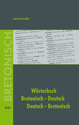 W&ouml;rterbuch Bretonisch-Deutsch / Deutsch-Bretonisch - G&eacute;rard Cornillet