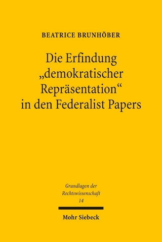 Die Erfindung 'demokratischer Repräsentation' in den Federalist Papers