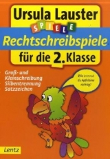 Rechtschreibspiele f&uuml;r die 2. Klasse - Ursula Lauster
