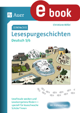 Einfache Lesespurgeschichten Deutsch 5-6 - Christiane B&ouml;&szlig;el