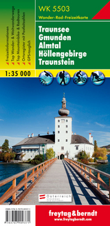 WK 5503 Traunsee - Gmunden - Almtal- H&ouml;llengebirge - Traunstein, Wanderkarte 1:35.000 - 
