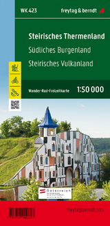 Steirisches Thermenland, Wander-, Rad- und Freizeitkarte 1:50.000, freytag & berndt, WK 423 - 