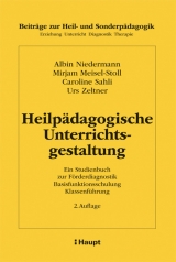 Heilp&auml;dagogische Unterrichtsgestaltung - Albin Niedermann, Mirjam Meisel-Stoll, Caroline Sahli, Urs Zeltner
