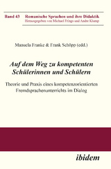 Auf dem Weg zu kompetenten Schülerinnen und Schülern - 