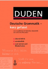 Duden - Deutsche Grammatik - kurz gefasst - Hoberg, Rudolf und Ursula