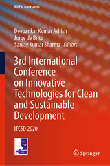 3rd International Conference on Innovative Technologies for Clean and Sustainable Development - 