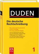 Der Duden in 12 B&auml;nden. Das Standardwerk zur deutschen Sprache / Duden - Die deutsche Rechtschreibung - 