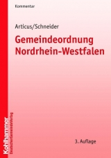 Gemeindeordnung Nordrhein-Westfalen - Stephan Articus, Bernd-J&uuml;rgen Schneider