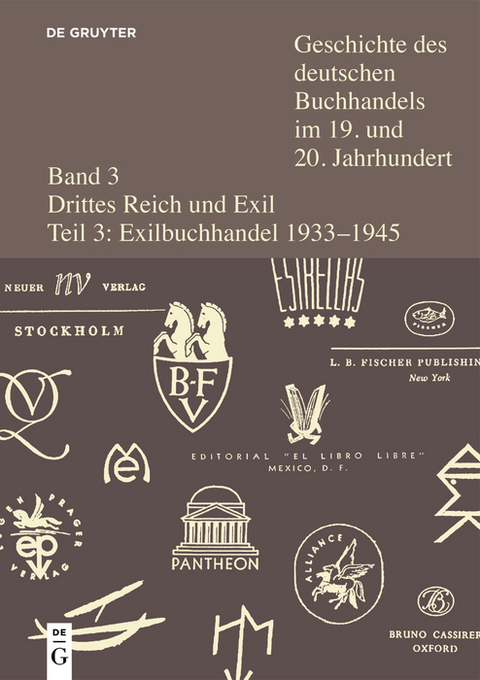 Der Buchhandel im deutschsprachigen Exil 1933-1945 - Ernst Fischer