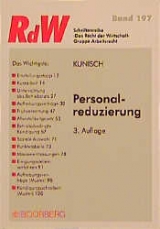 Personalreduzierung - Peter Kunisch