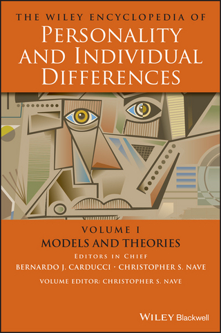 The Wiley Encyclopedia of Personality and Individual Differences, Volume 1, Models and Theories