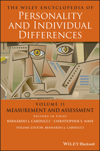 The Wiley Encyclopedia of Personality and Individual Differences, Volume 2, Measurement and Assessment
